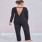 Zoey Ribbed Long Sleeve Shirt image number null