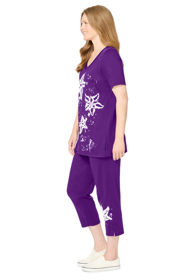 Starfish Tee and Capri Set image number 2
