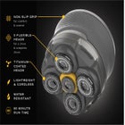 Microtouch Titanium&reg; Electric Head and Face Shaver image number null