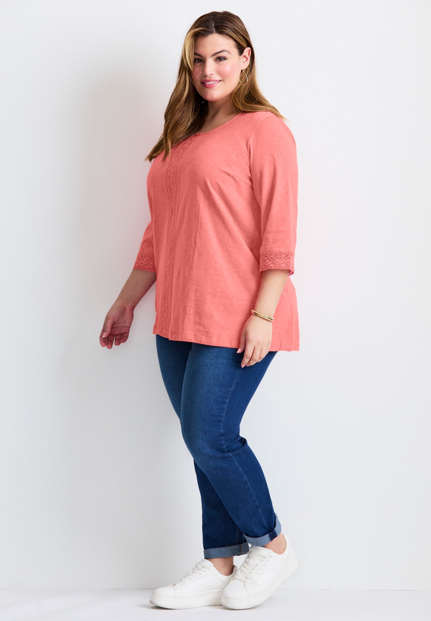 Crochet Trim Tunic image number 2