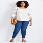 Eyelet Trim Tee image number 0