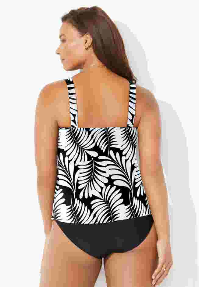 Flared Tankini Top image number 1