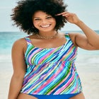 Flared Tankini Top image number null
