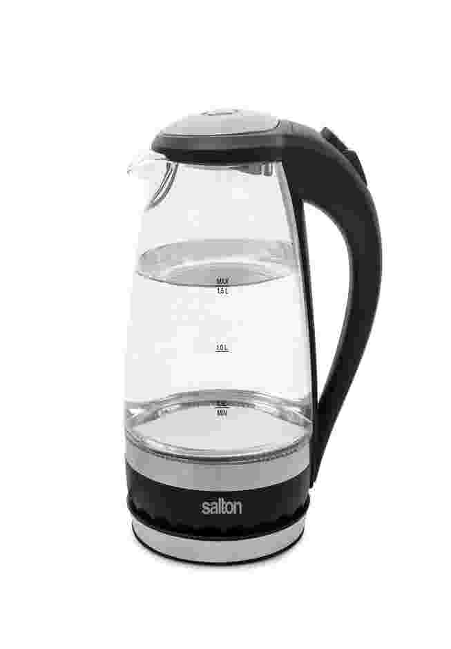 Salton® Compact Cordless Electric Glass Kettle image number 1
