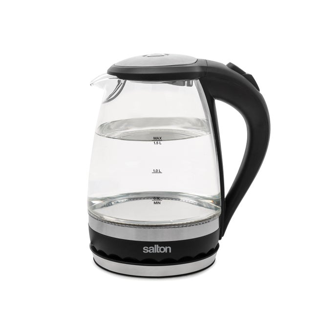 Salton® Compact Cordless Electric Glass Kettle image number null