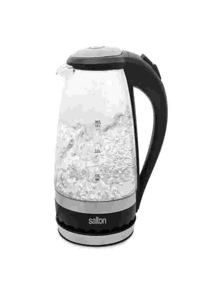 Salton® Compact Cordless Electric Glass Kettle image number 2