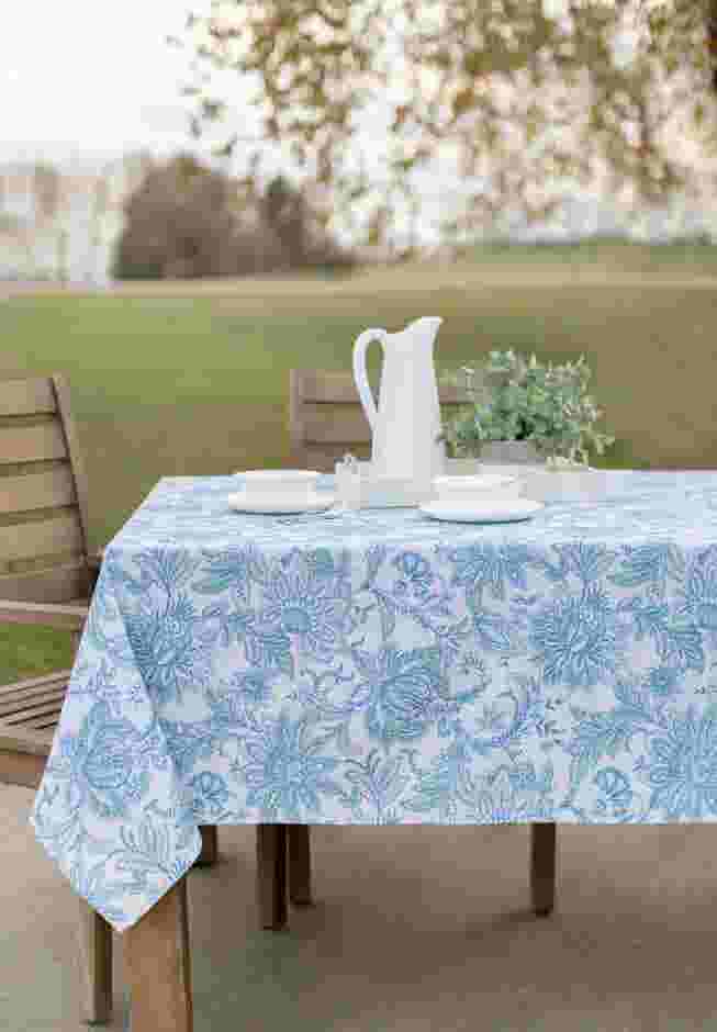 60" x 84" Katarina Floral Table Linen image number 0