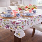 60" x 84" Floral Cascade Table Linens image number null