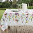 60" x 104" Floral Cascade Table Linen image number null