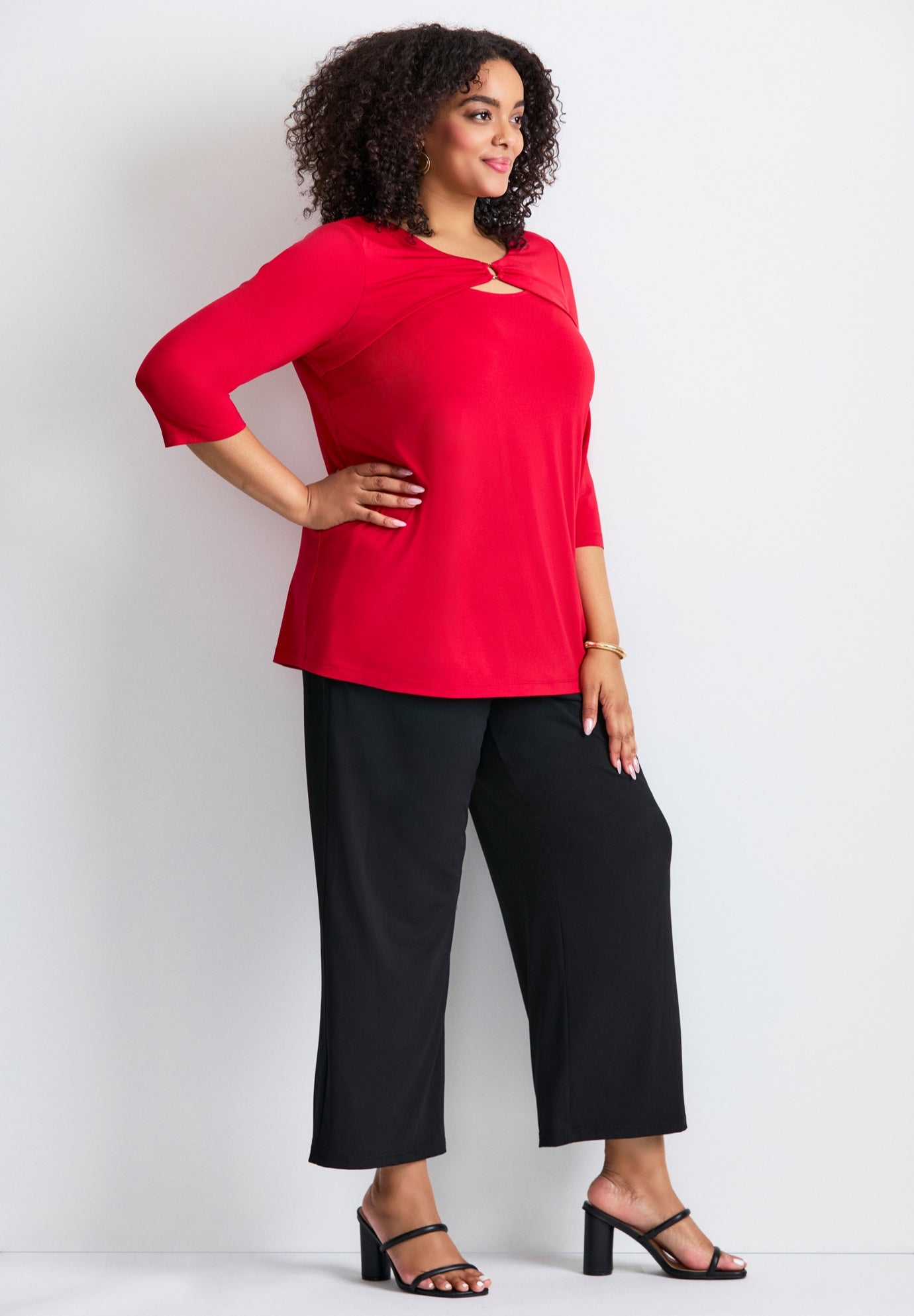 Y-Neck Swing Tunic image number 2