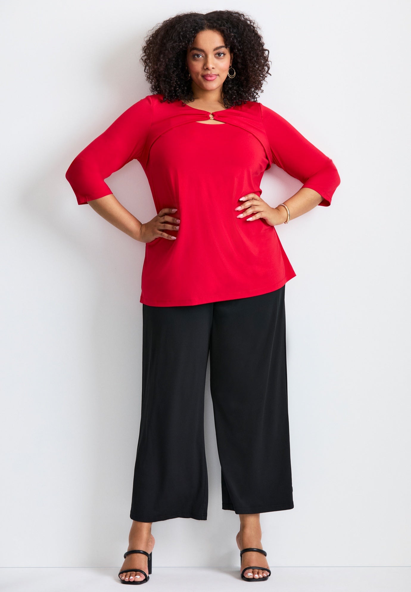 Y-Neck Swing Tunic image number 3