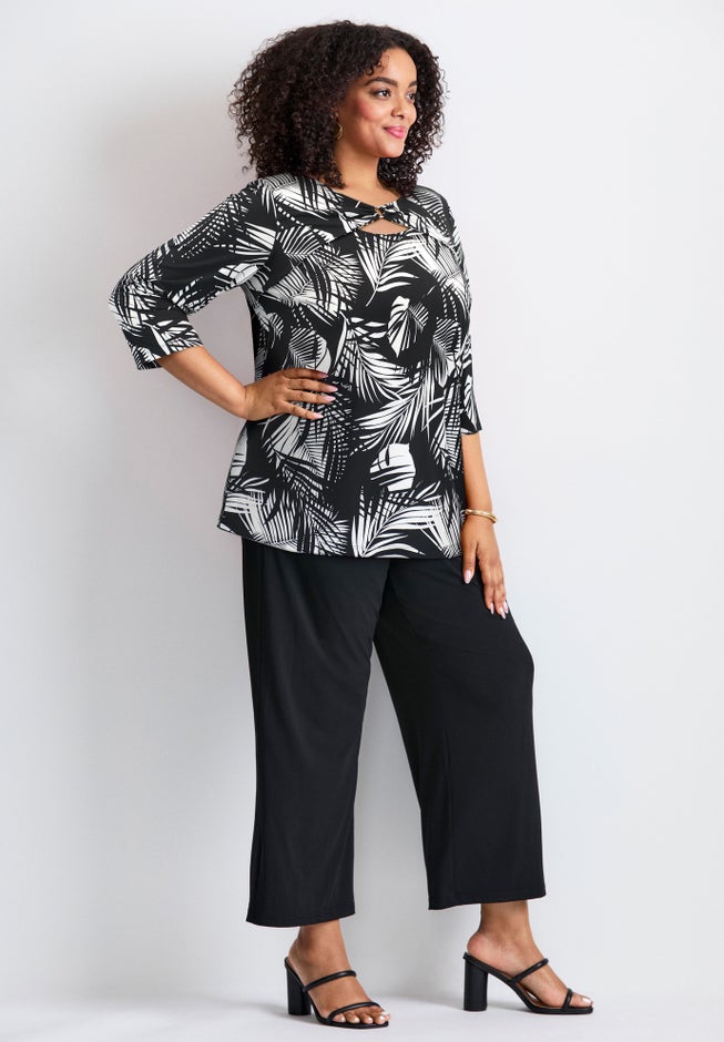 Y-Neck Swing Tunic image number 2