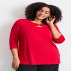 Y-Neck Swing Tunic image number 0
