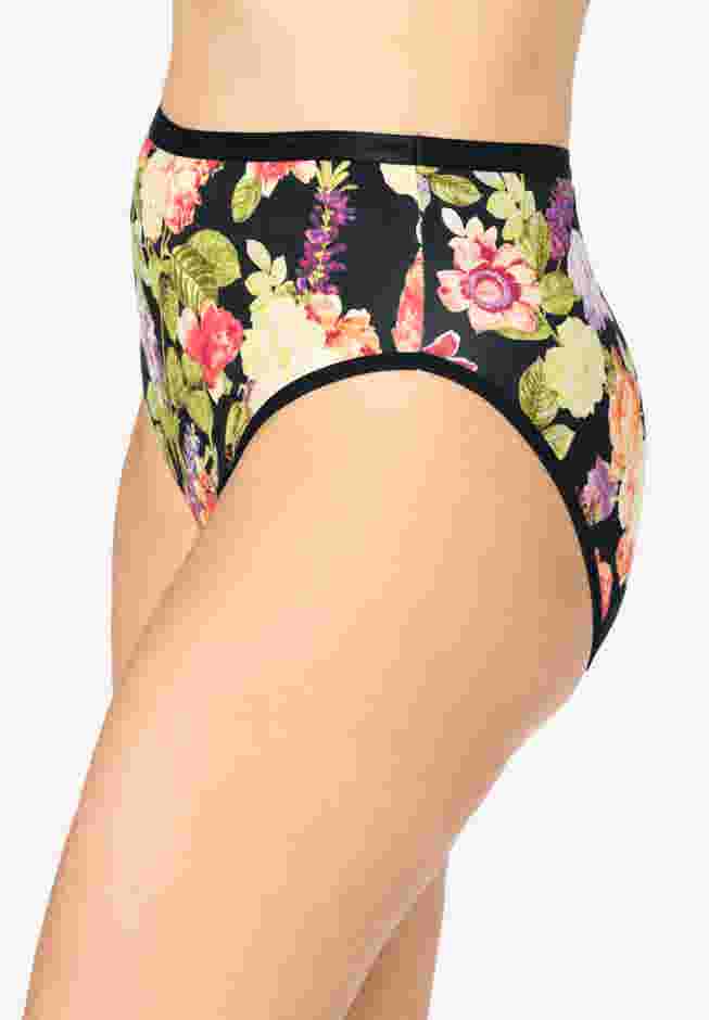 Hi-Cut Cotton/Spandex Panty 3-Pack image number 2