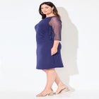 Ponte Knit Pencil Dress image number null