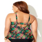 Bra Sized Crochet Underwire Tankini Top image number null