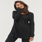V-Neck Sweater Tunic image number null