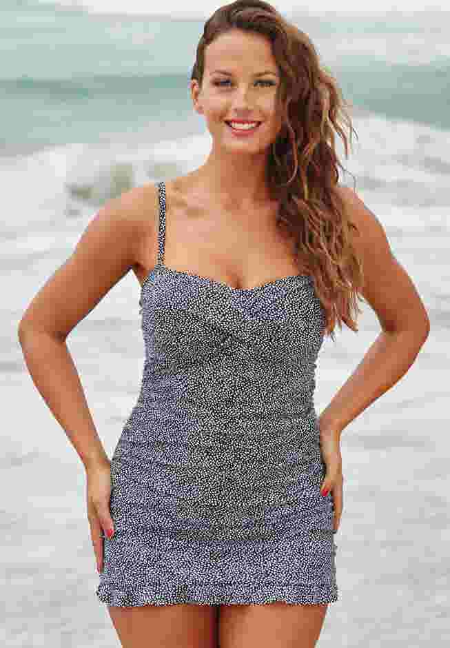 Ruffle Swimdress image number 0