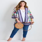 Bell Sleeve Kimono image number 3