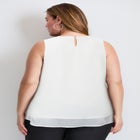 Sleeveless Double Layer Swing Tank image number null