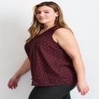 Sleeveless Double Layer Swing Tank image number 2