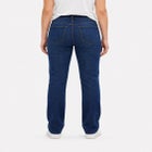 Stretch Mid-rise Adjustable Waist Straight Jean image number 2