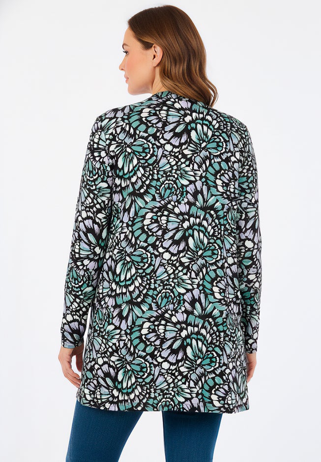 Everyday Stretch Knit Open Front Cardigan image number 1