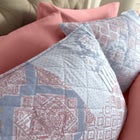 Geo Patchwork Quilt Set image number null