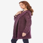 Marled Open Cardigan image number null