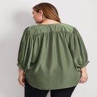 Studded Blouson Sleeve Blouse image number null