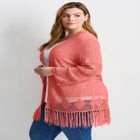 Pointelle Fringe Cardigan image number 2