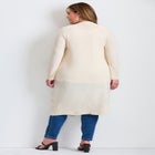 Raglan Sleeve Duster Cardigan image number 1