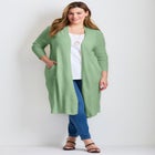 Raglan Sleeve Duster Cardigan image number 0