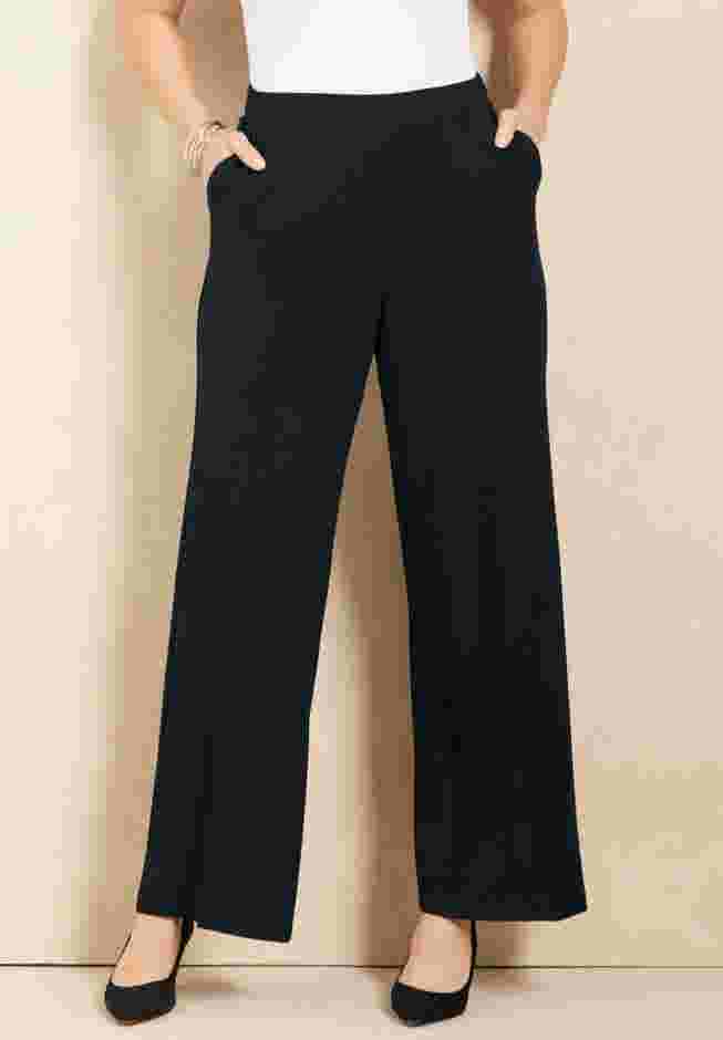 Liz&Me® Wide Ponte Pant image number 0