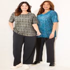 Suprema® Short Sleeve V-Neck Tee image number null