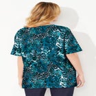 Suprema® Short Sleeve V-Neck Tee image number null