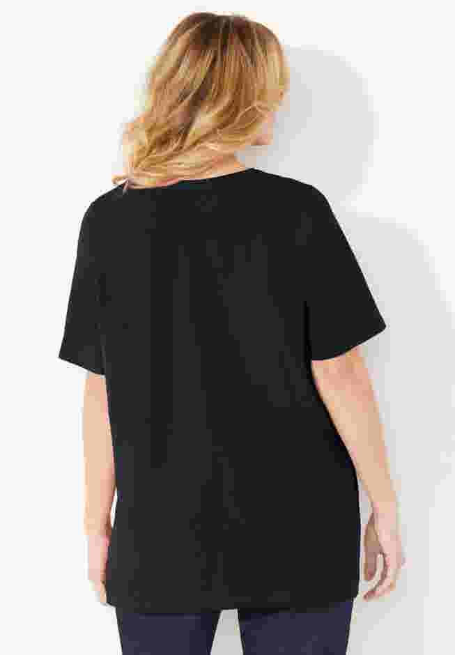 Suprema® Short Sleeve V-Neck Tee image number 1