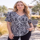Suprema&reg; Short Sleeve V-Neck Tee image number 0
