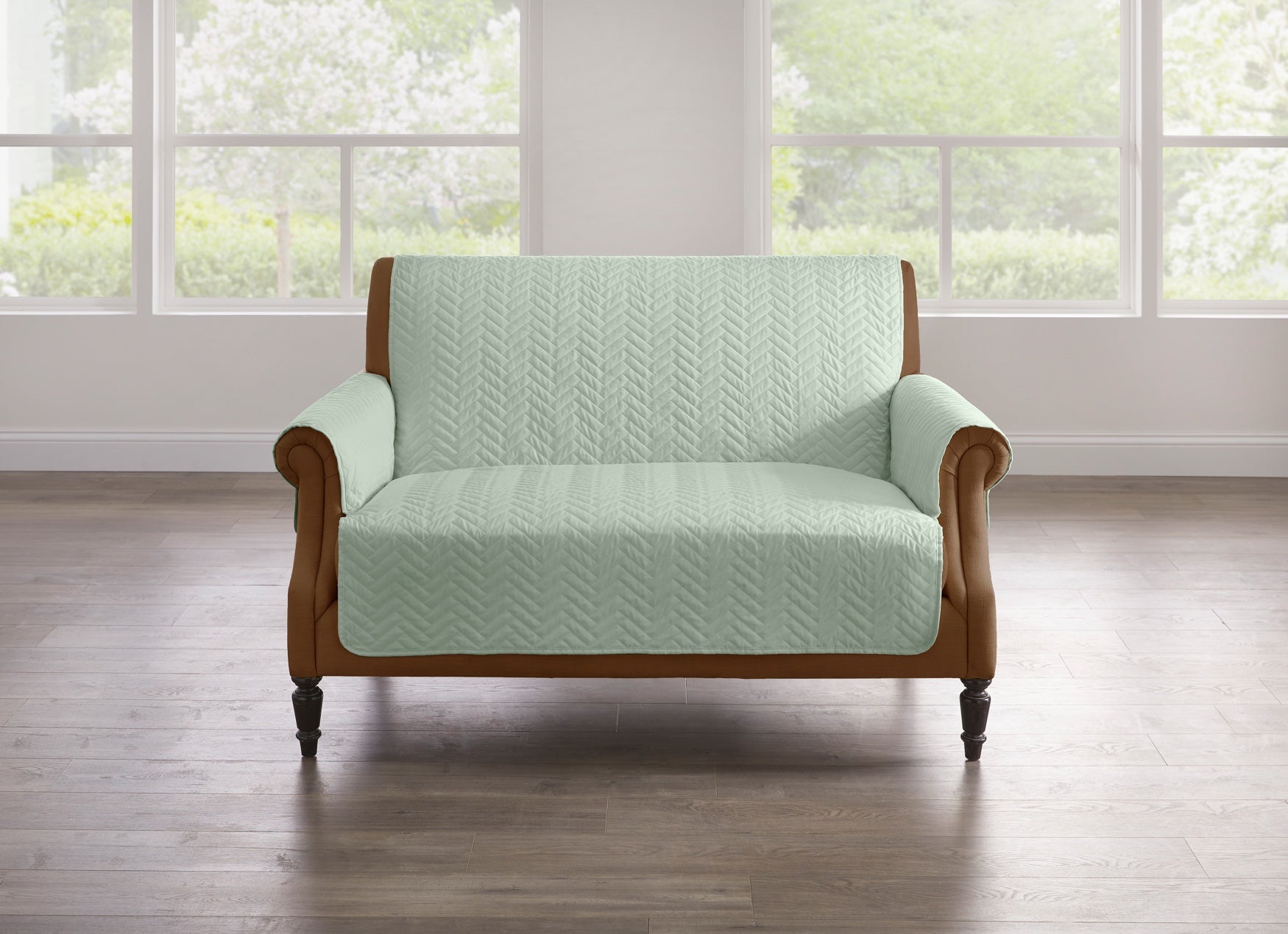 Loveseat Herringbone Pet Protector image number 0