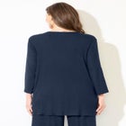 AnyWear Rib Hacci Duet Topper image number null