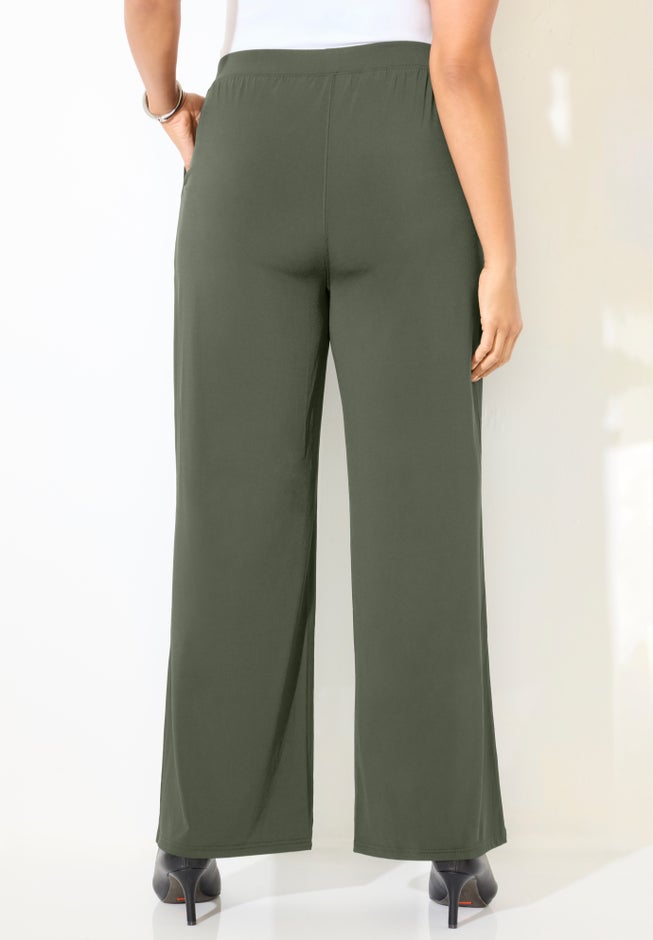 Dream Drape Pull-On Knit Pant image number 2