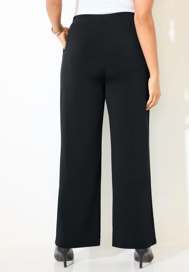 Dream Drape Pull-On Knit Pant image number 2