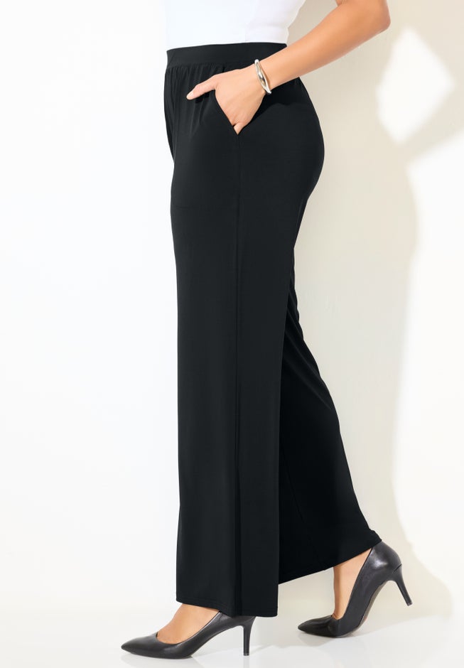 Dream Drape Pull-On Knit Pant image number 0