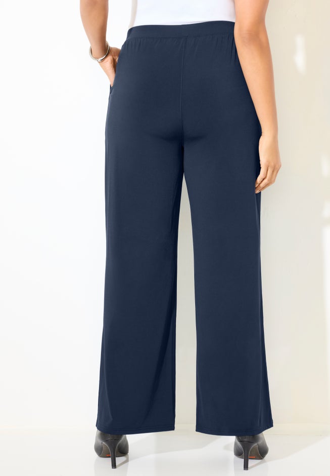 Dream Drape Pull-On Knit Pant image number 2