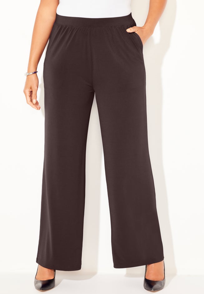 Dream Drape Pull-On Knit Pant image number 1