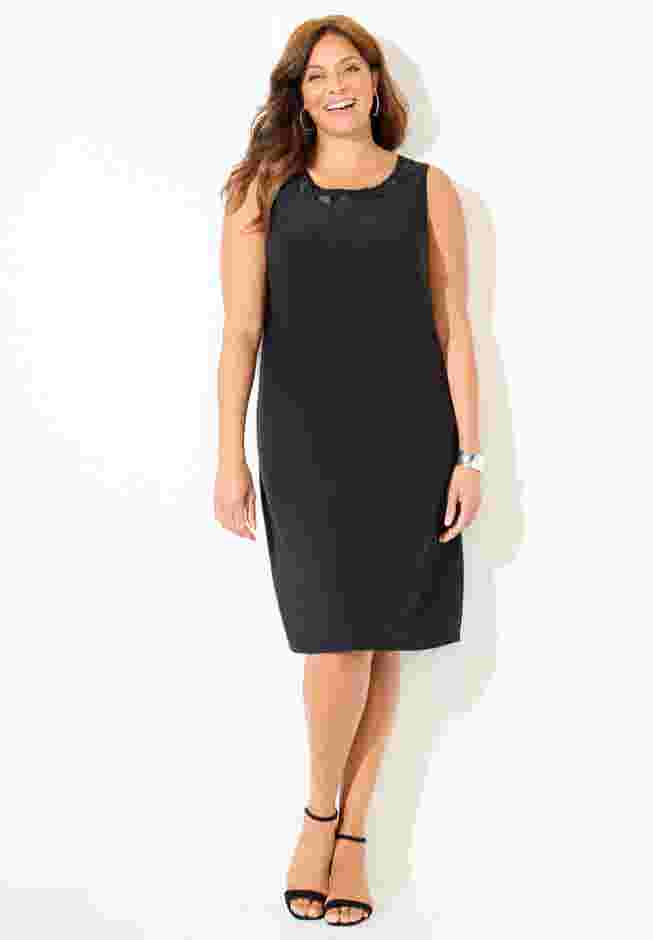 Floral Mesh Jacket Dress image number 4