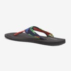 The Sylvia Stretch Fabric Soft Footbed Thong Slip On Sandal image number null