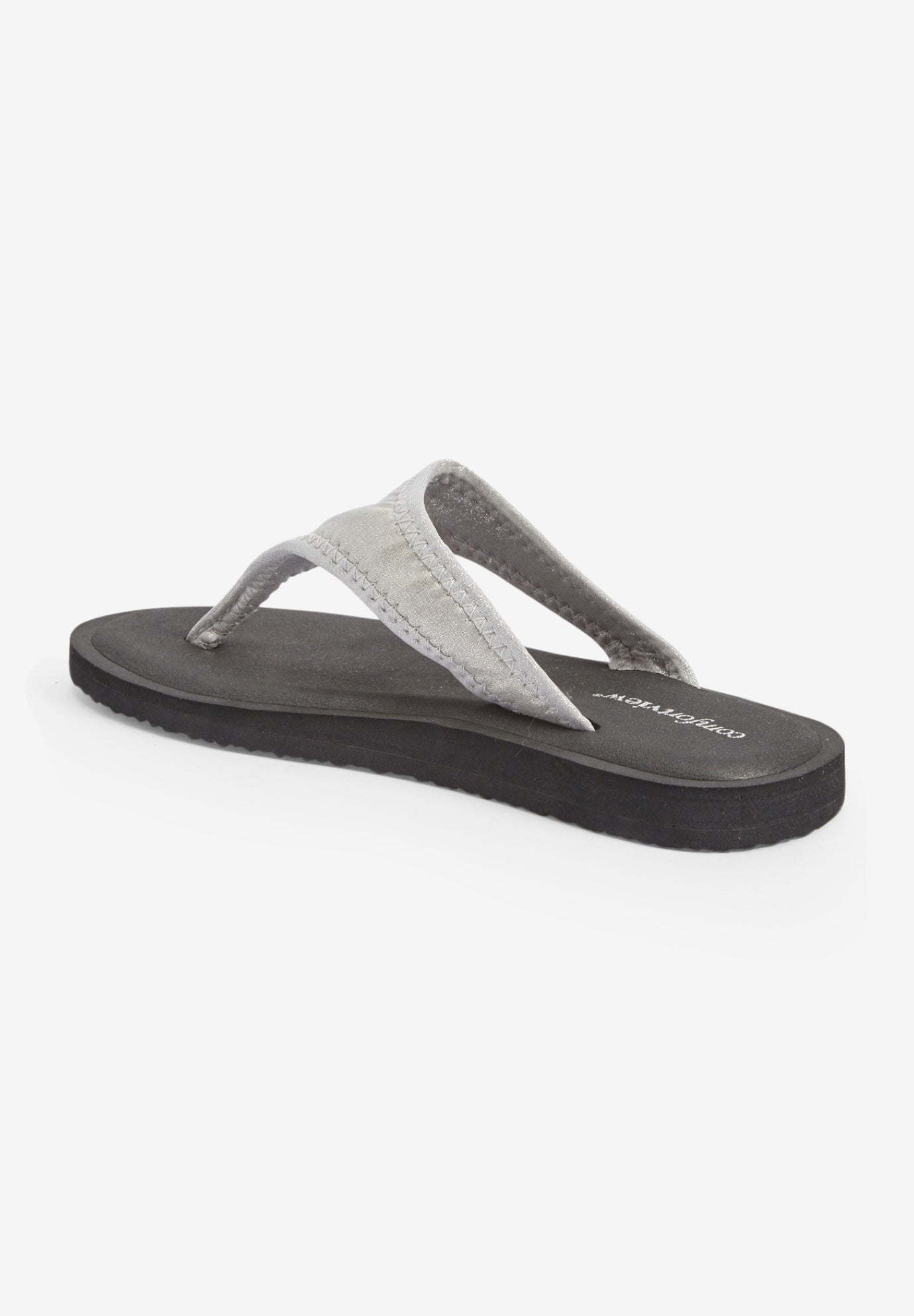 The Sylvia Soft Footbed Thong Slip On Sandal image number 1