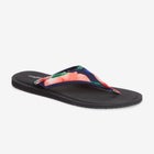 The Sylvia Stretch Fabric Soft Footbed Thong Slip On Sandal image number null