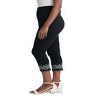 Everyday Stretch Cotton Capri Legging image number null